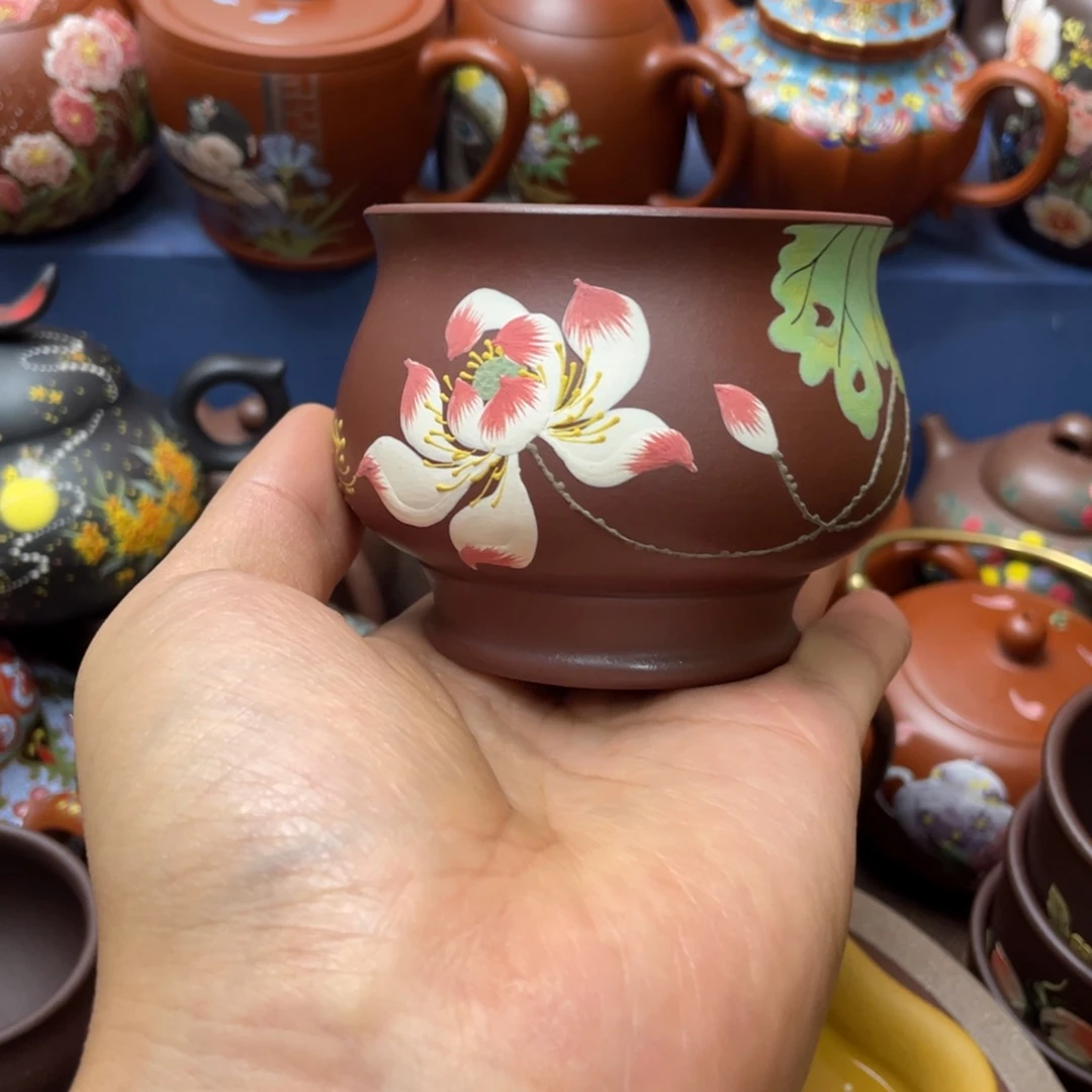 茶杯紫砂紫砂主人杯150cc