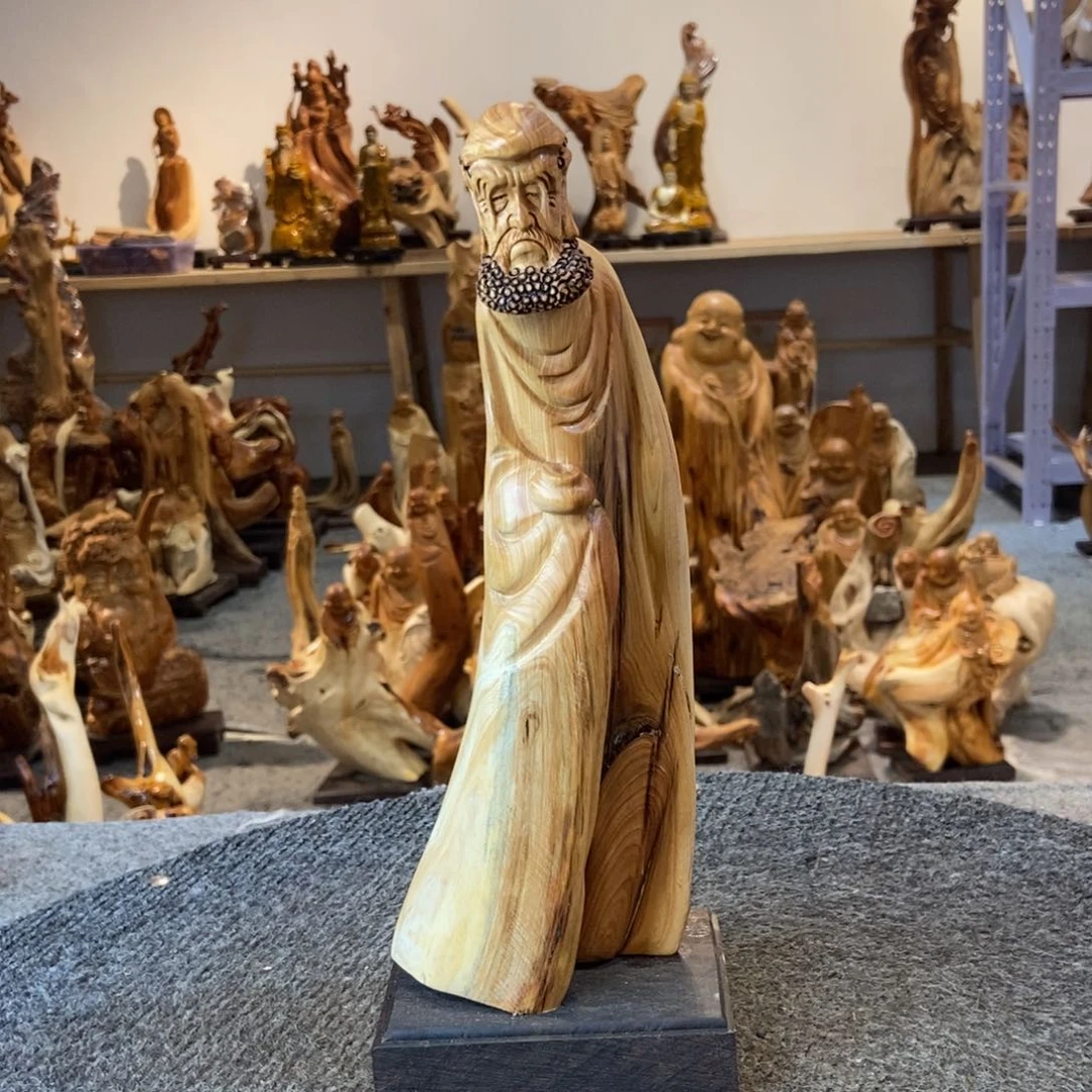 柏木（崖柏）太行崖柏根雕摆件