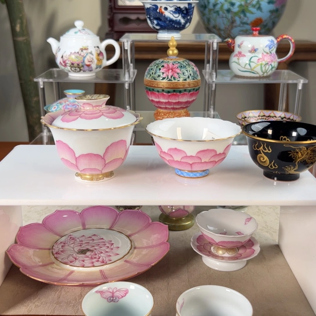 Z***v纯手工手绘 高端茶器