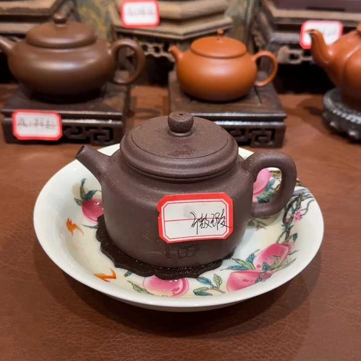 茶壶紫砂德钟天青泥微微暇