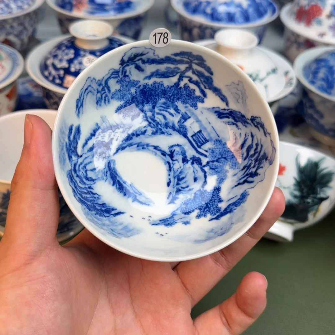 彦祖纯手工手绘茶具178