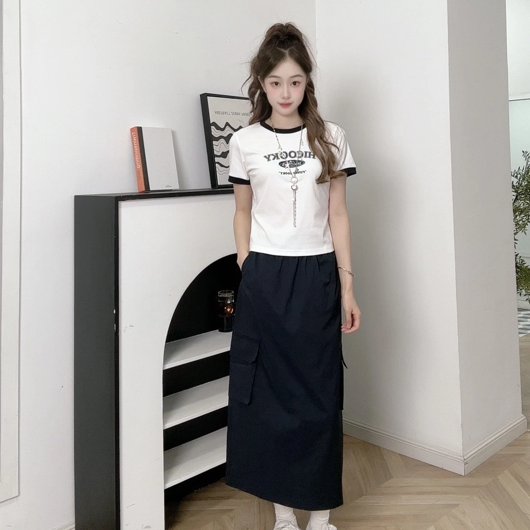 IEF/爱依服短袖2025夏季新款小众设计通勤气质百搭显瘦T恤