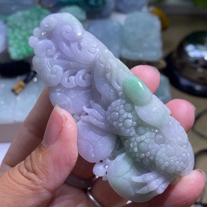 【闪购商品】颈饰未镶嵌翡翠金蟾