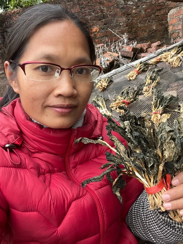 广东阳春岗美农家自晒白菜干