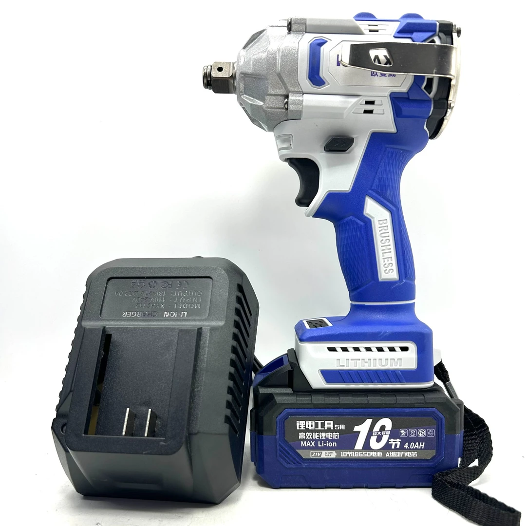 dj五金欧曼威纯铜无刷850扭力 锂电 电动扳手 电扳手 SD DF