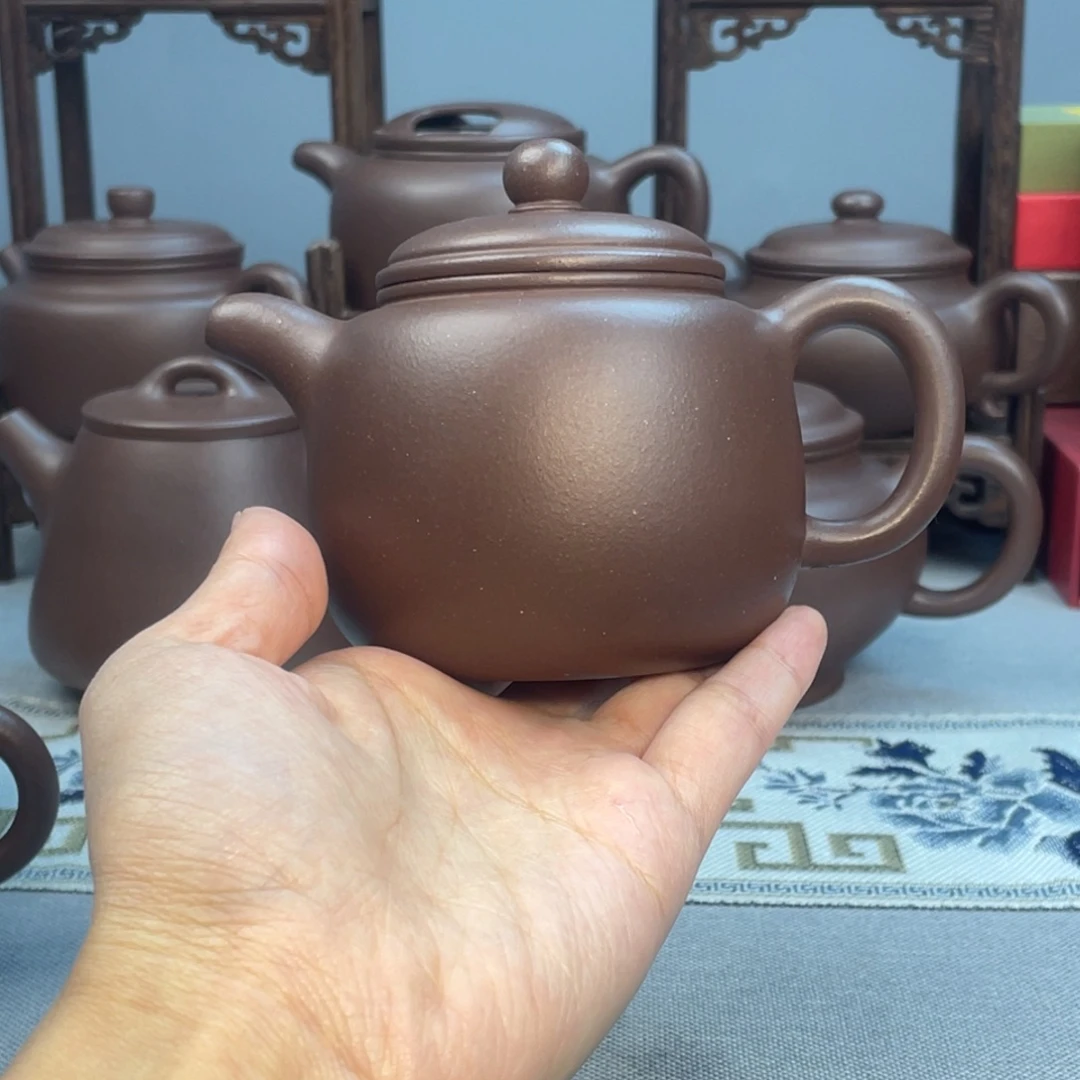 昊***织茶杯紫砂匏尊 底槽清