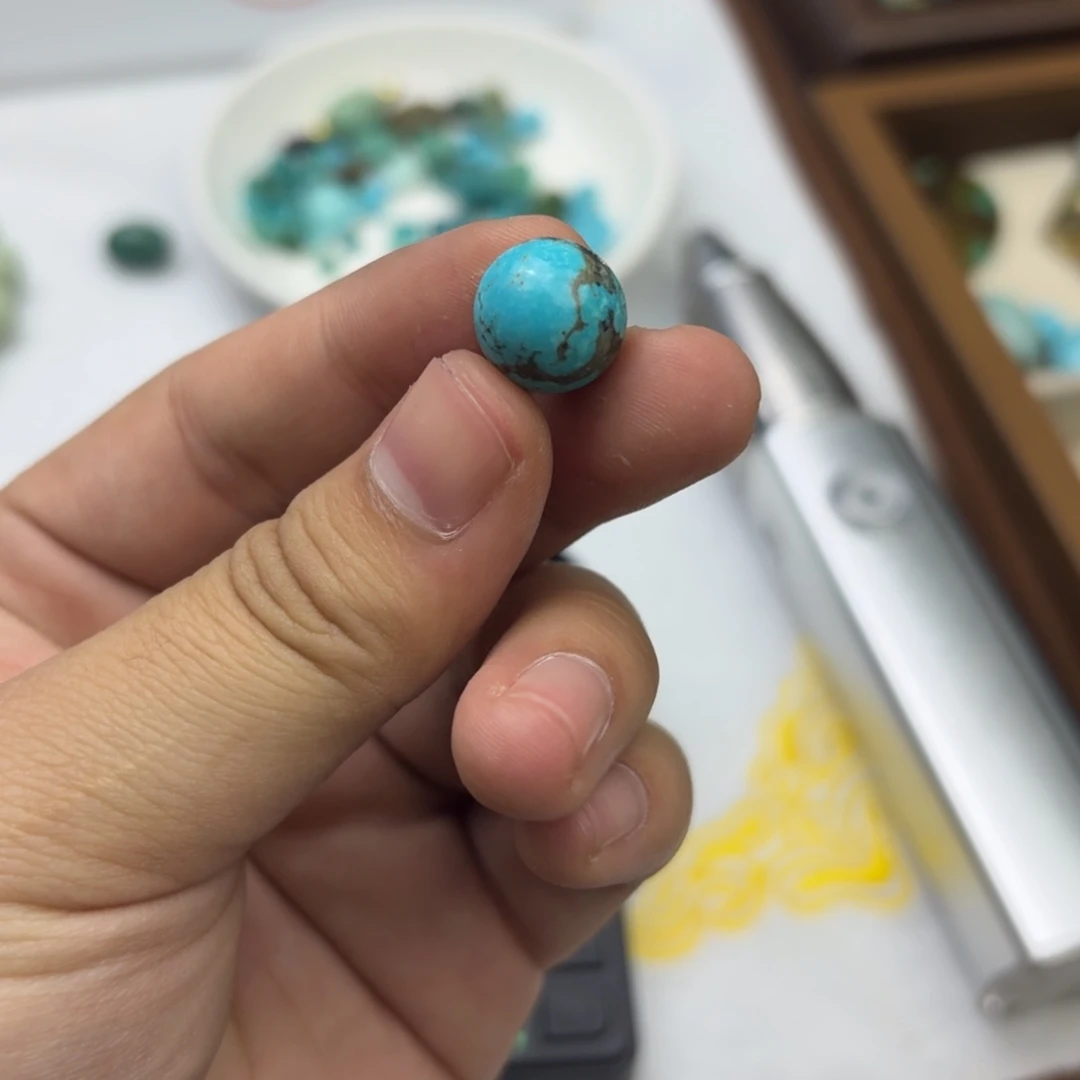 南红玛瑙未镶嵌绿松石