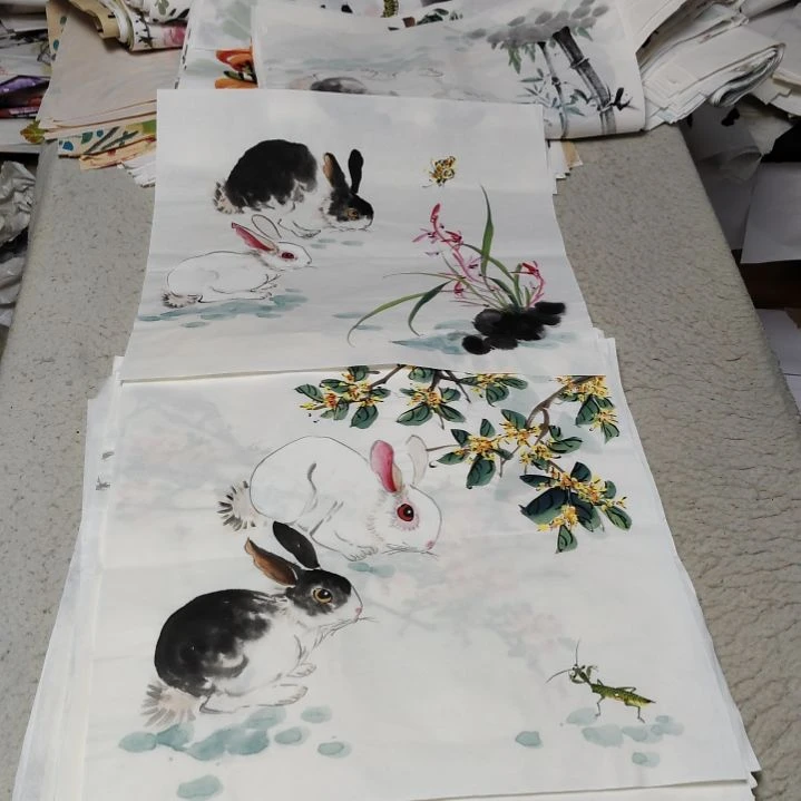 观***潮国画国画花鸟花鸟国画