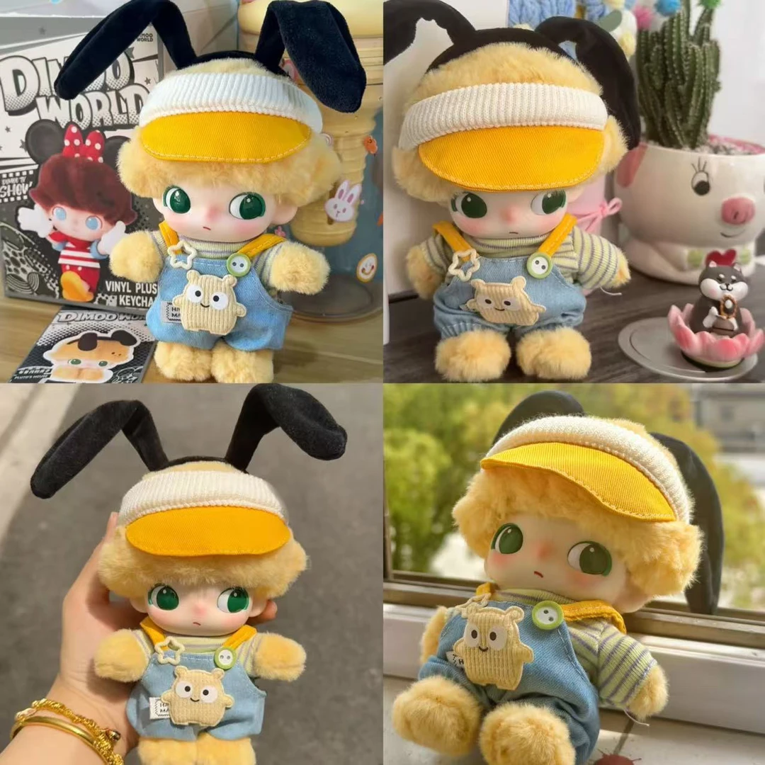 DIMOO娃衣泡泡玛特Dimoo World迪士尼搪胶毛绒挂件衣服现货包邮