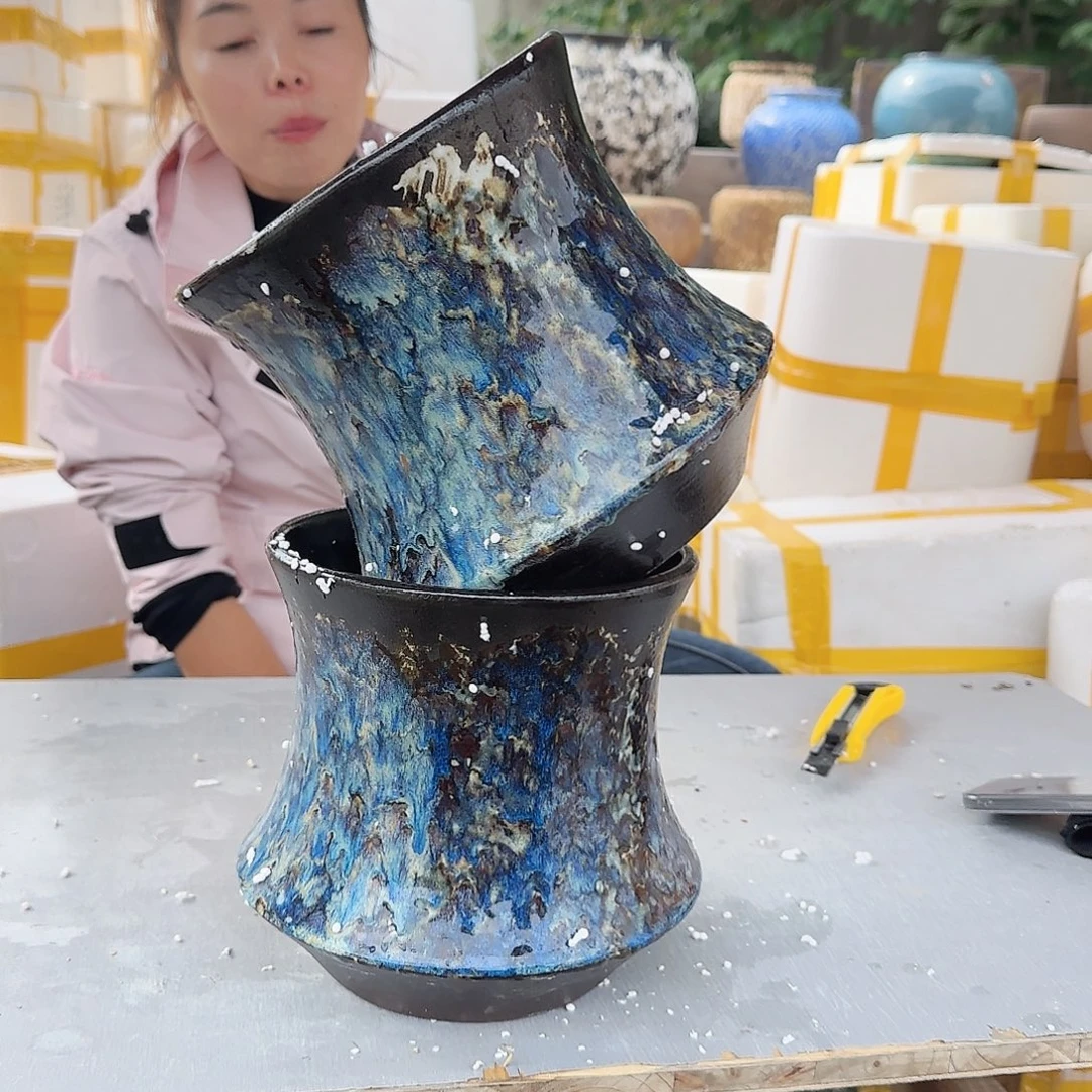 花盆紫砂王嫂花盆1031-545高20口18