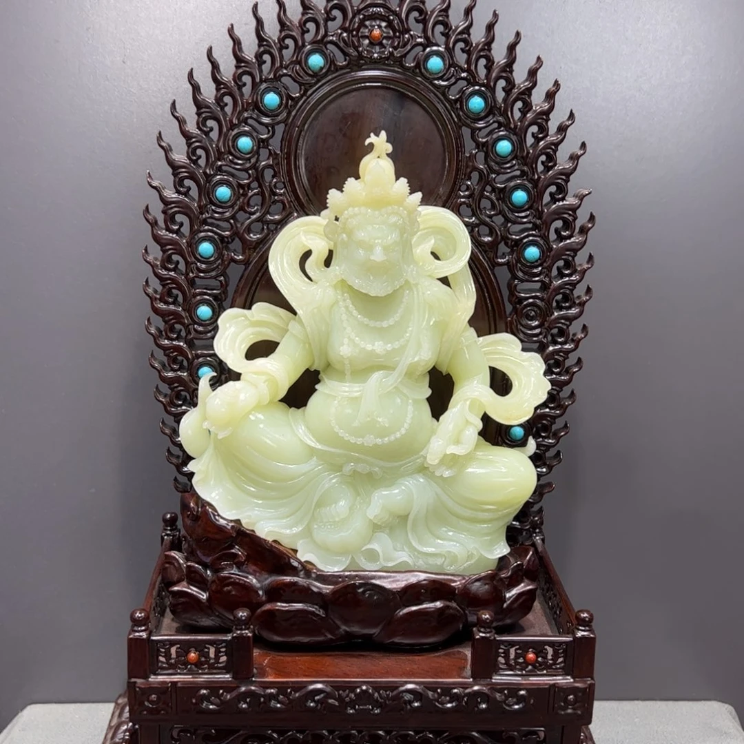 和田玉未镶嵌摆件