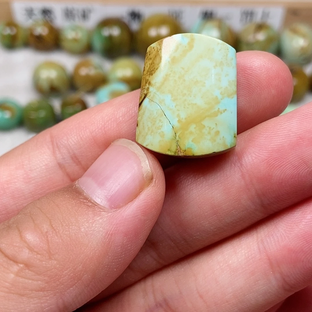 未镶嵌绿松石珠宝半成品