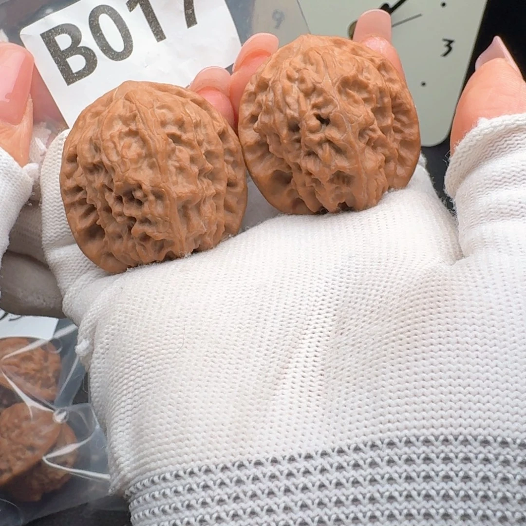 把件文玩核桃40野狼B017