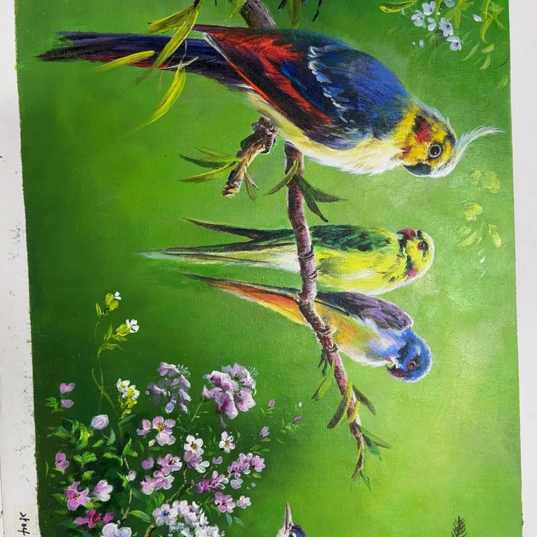 油画加油加油努力加油加油