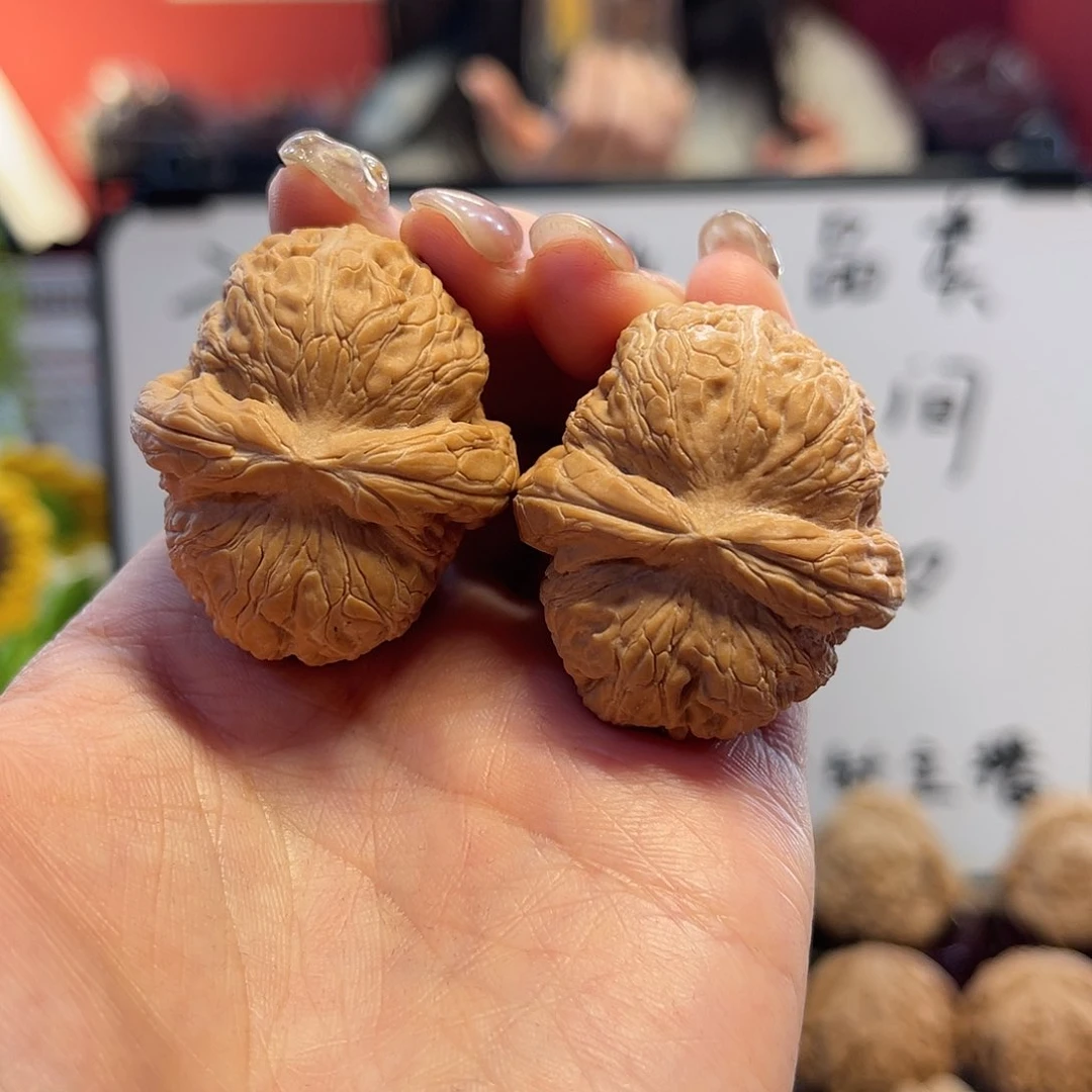 【闪购商品】文玩核桃把件36+平谷元宝