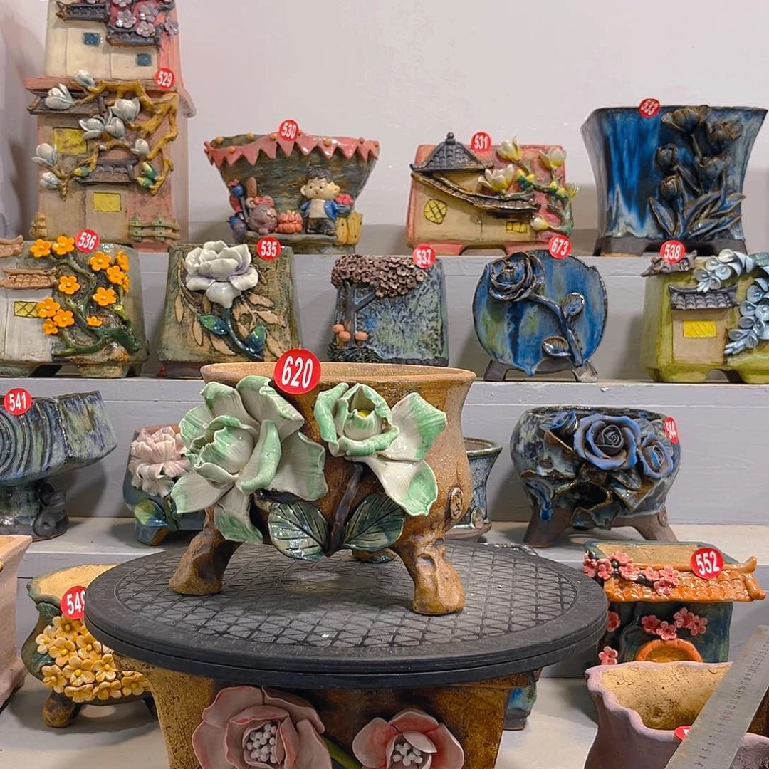 微瑕620 号陶然花器厂家直销