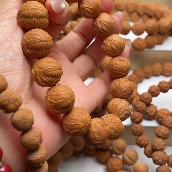 猴头核桃手串毒液头