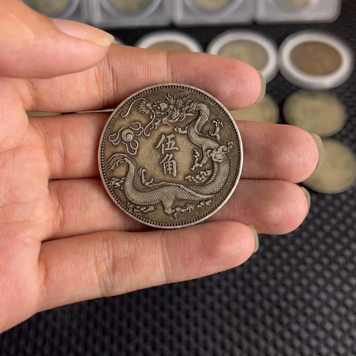 金属大头龙洋船洋工艺品