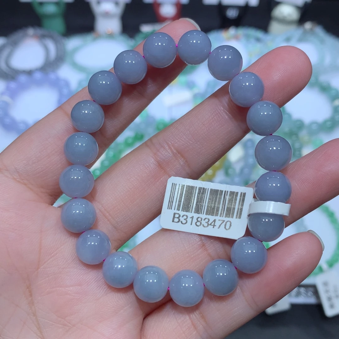 翡翠未镶嵌手串天然