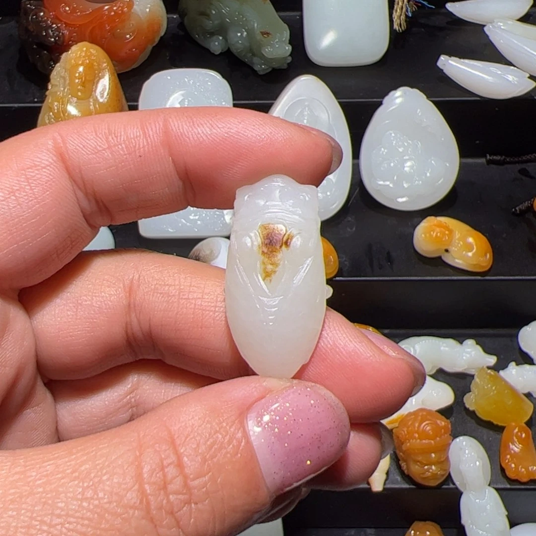 和田玉挂件未镶嵌?***?