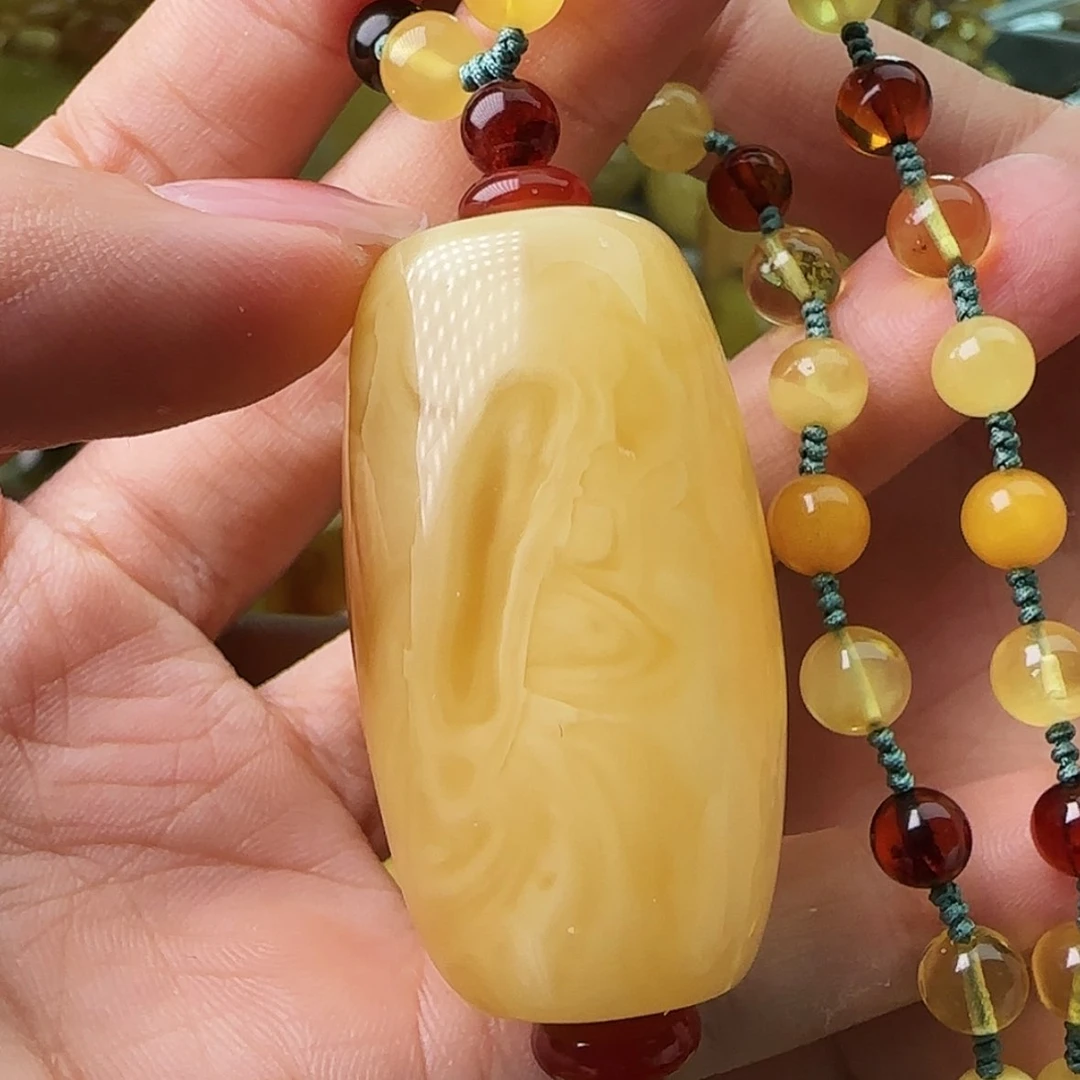 【闪购商品】琥珀颈饰未镶嵌吊坠