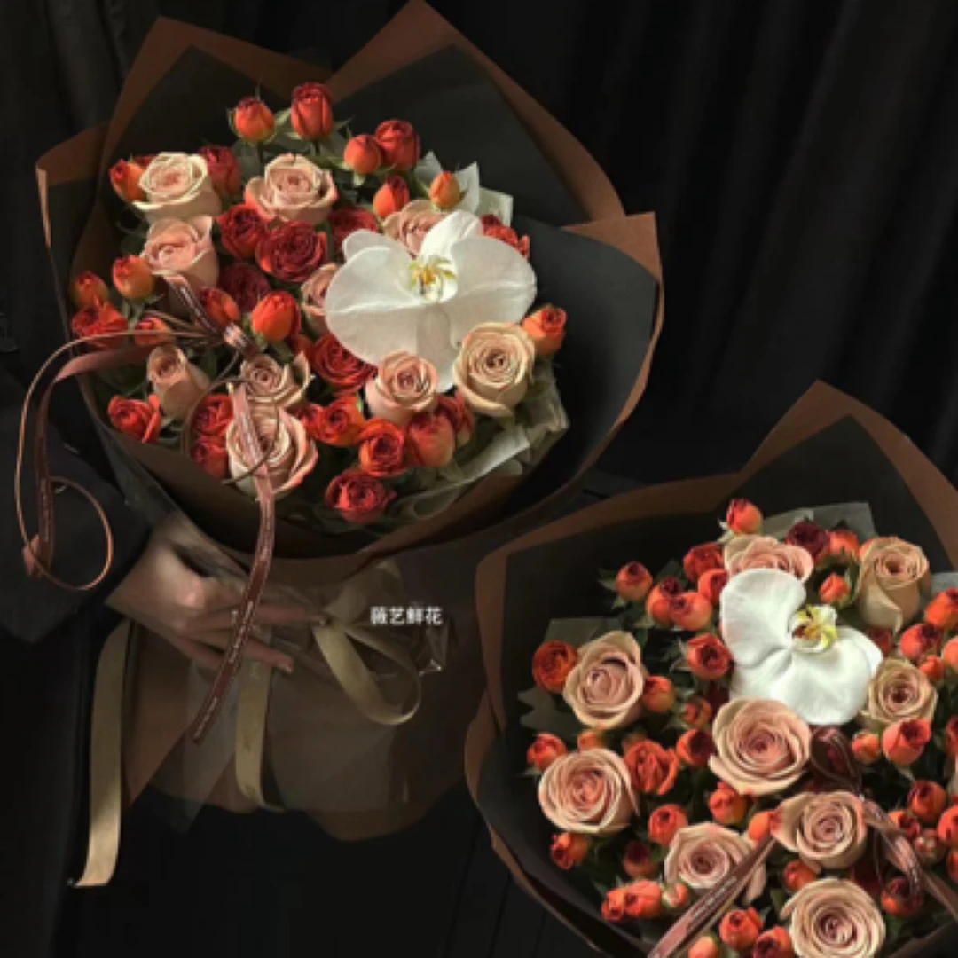 陌上花开「11朵卡布奇诺不少于20朵巧克力泡泡」