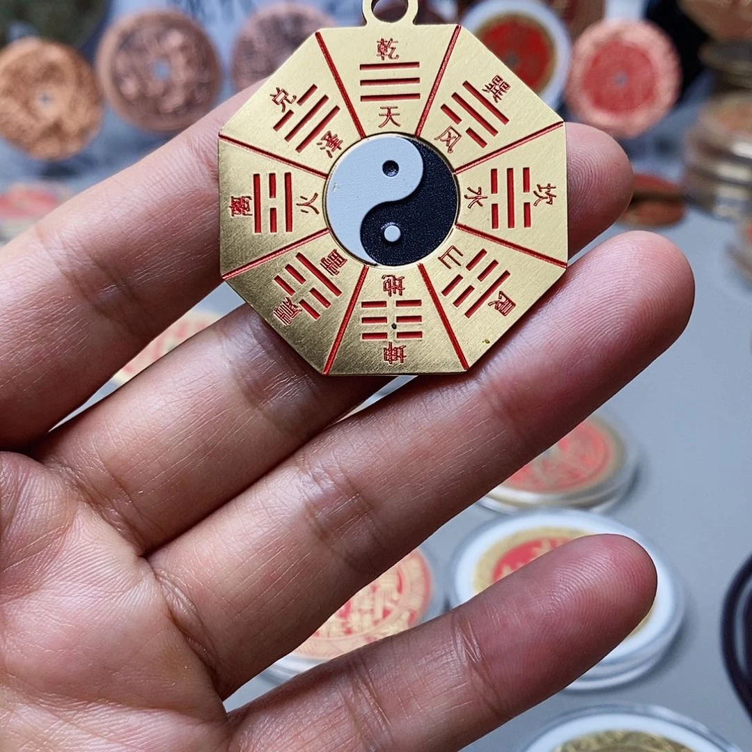 铜现代仿制工艺文创铜币