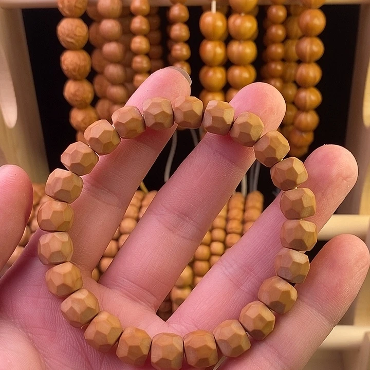 猴头核桃手串镜面无相