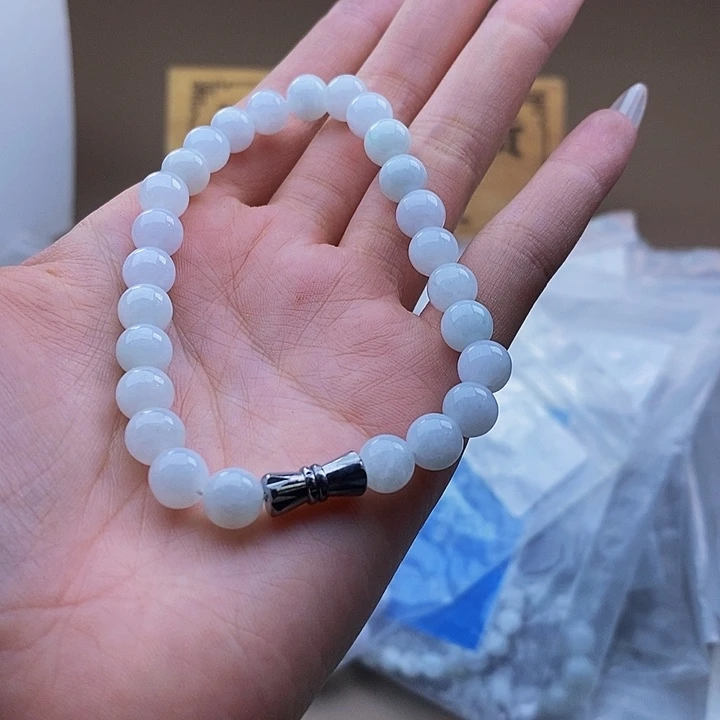 未镶嵌手串翡翠天然