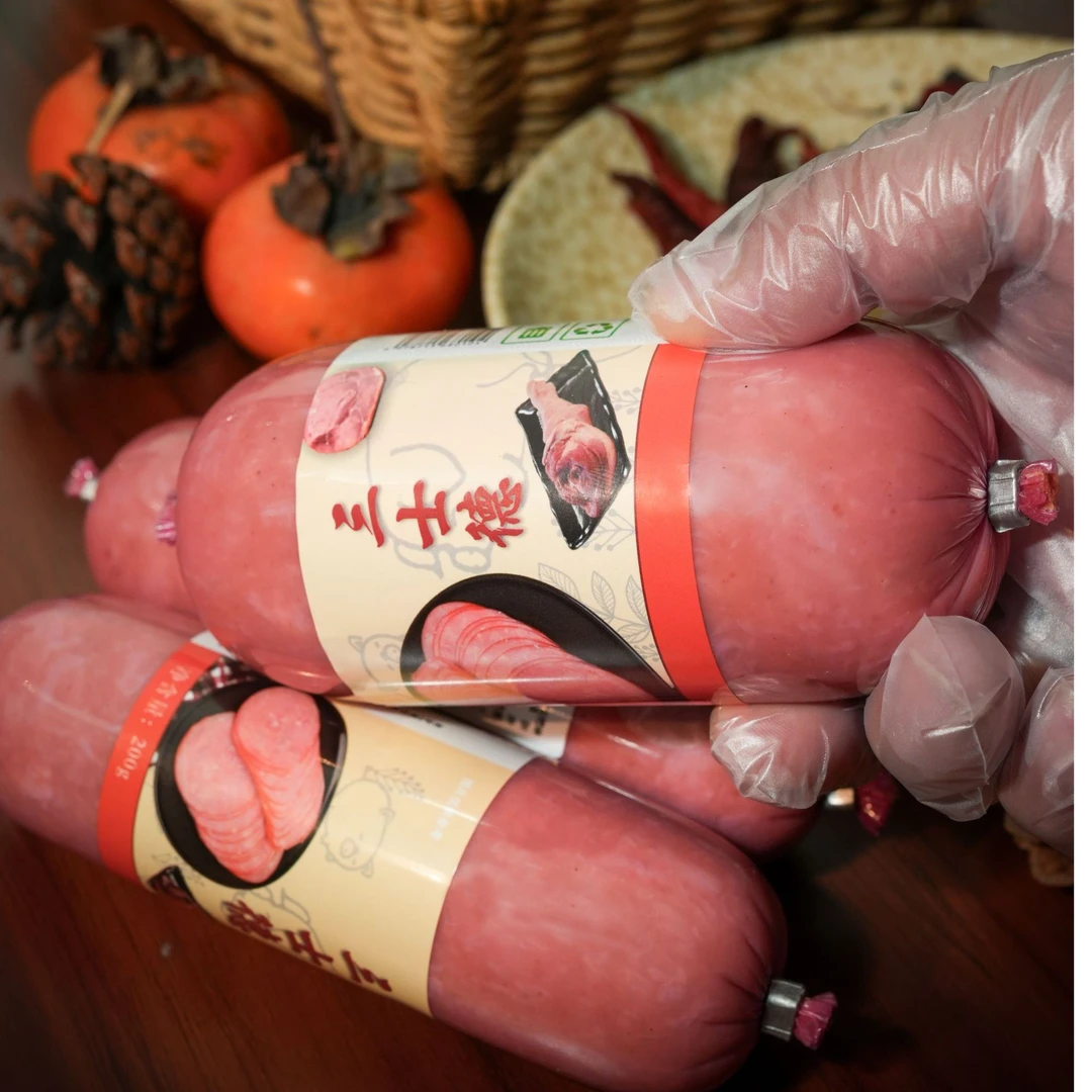 三士德 大块肉火腿300克即食熟食 山东特产 含肉量95%左右