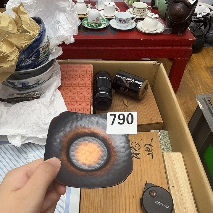 瓷片呀工艺品摆件瓷器摆件正能量
