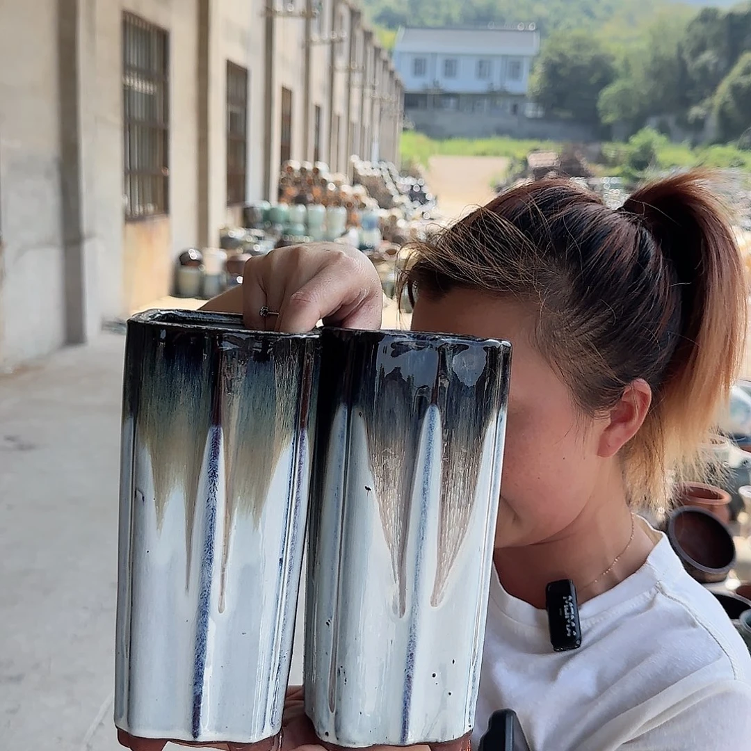 紫砂花盆王嫂花盆0916-102
