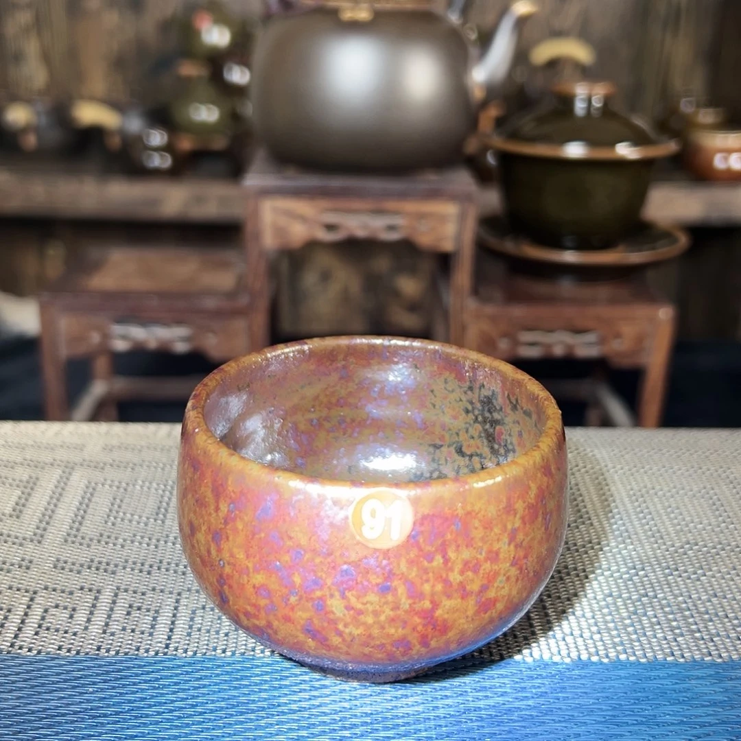 纯手工制作的紫金色