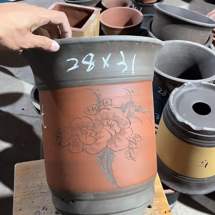 宜兴紫砂花盆清仓