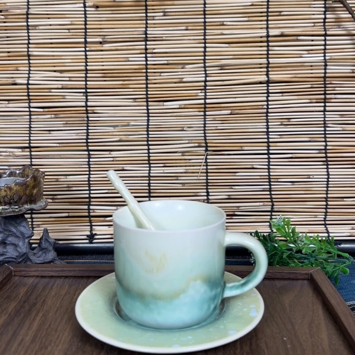 陶瓷景德镇高温颜色釉窑变杯