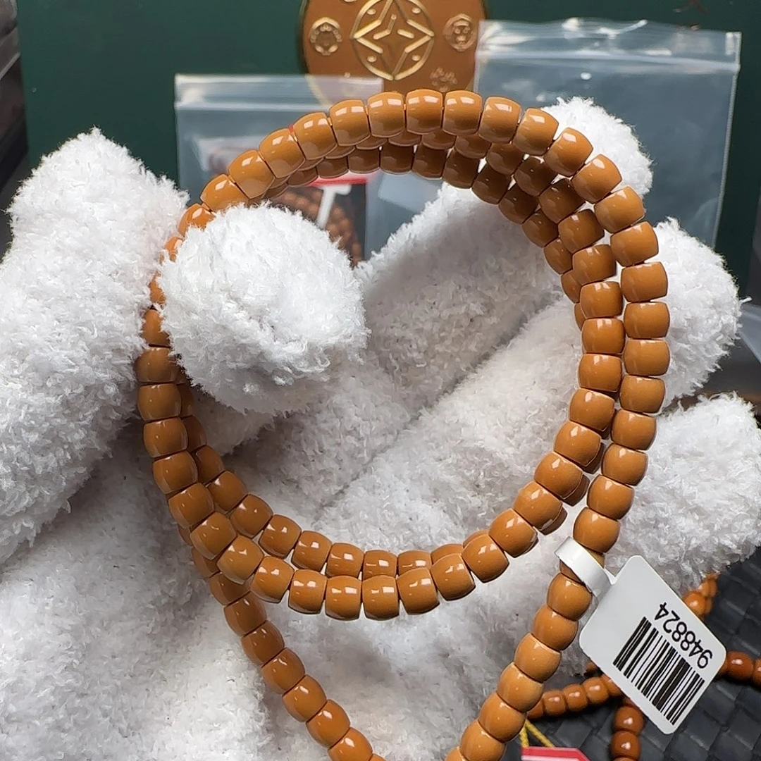 吊坠橄榄核5.6mm老挝核尖直切108三花无白