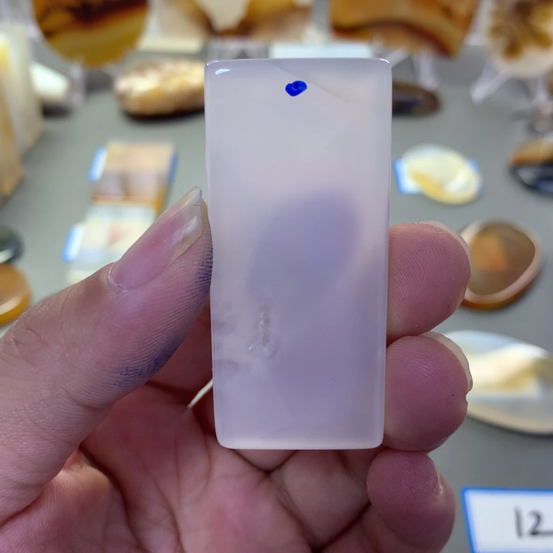 玛瑙/玉髓颈饰未镶嵌1***后