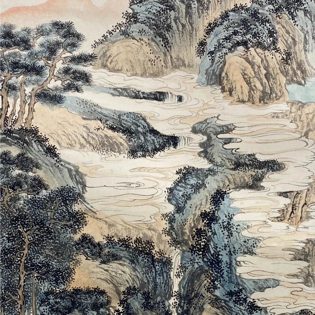 DY13514 山水 78*36 纸本