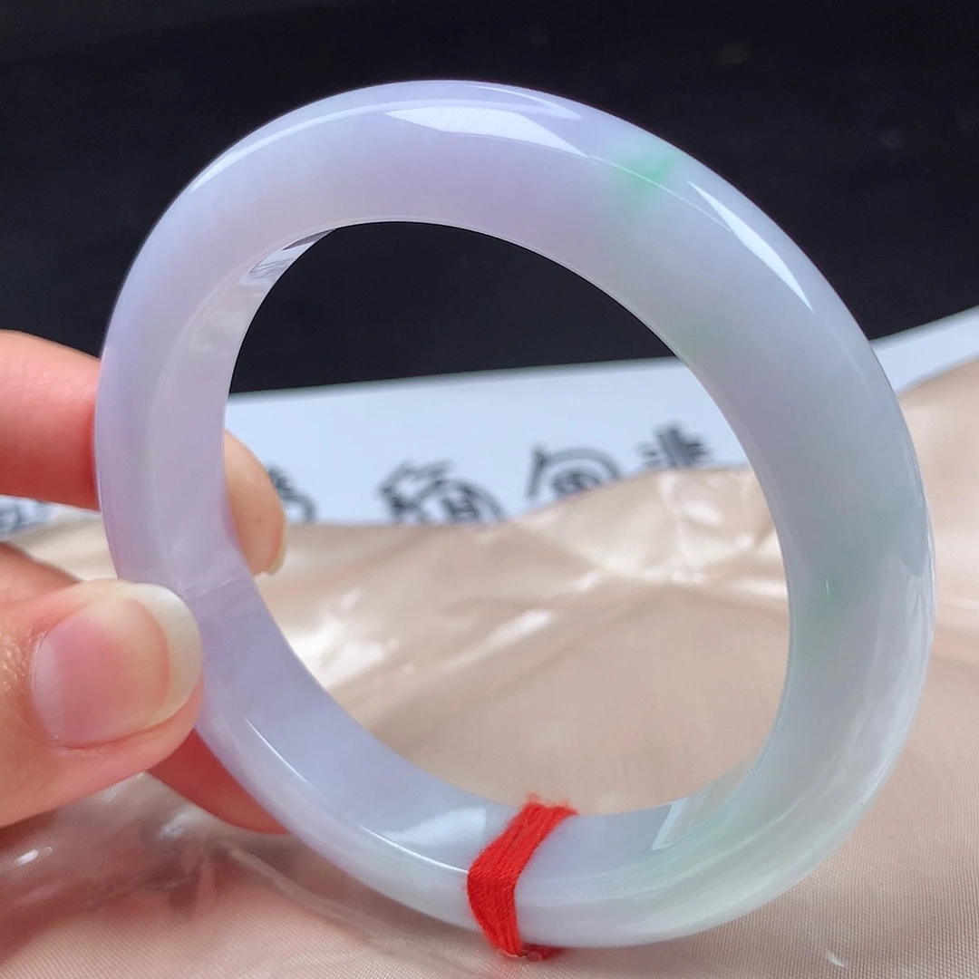 翡翠未镶嵌手镯57圈h8631