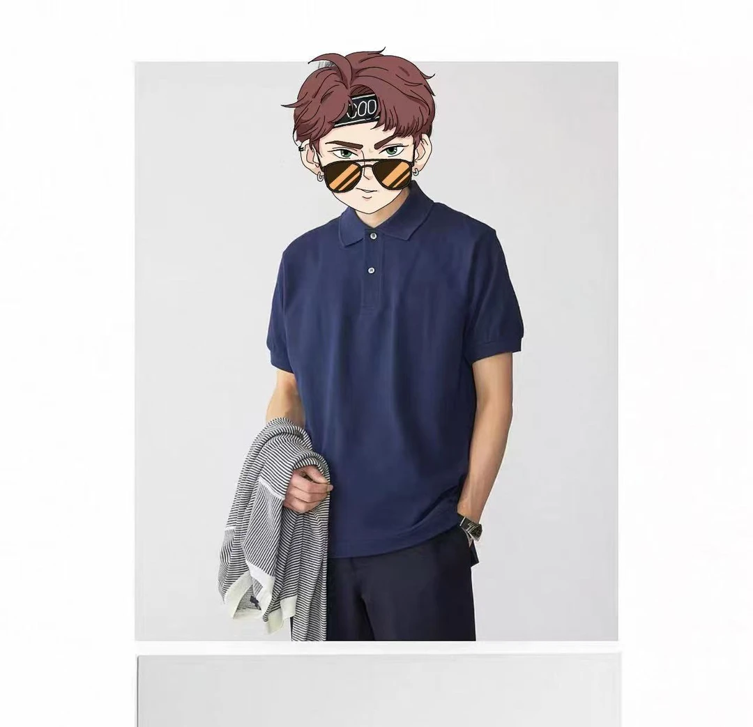 （小里）短袖男夏季Polo衫纯棉珠地polo衫polo户外经典清凉感