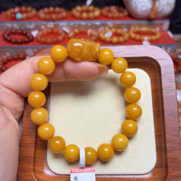 蜜蜡未镶嵌手链手串