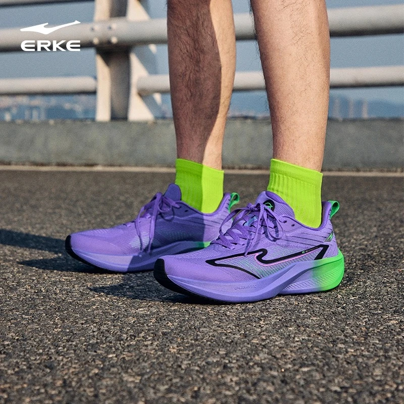 鸿星尔克闪电4夏季新款跑步鞋男鞋透气减震耐磨软底舒适运动跑鞋