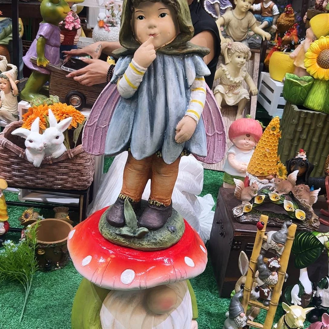摆件花园摆件红红火火
