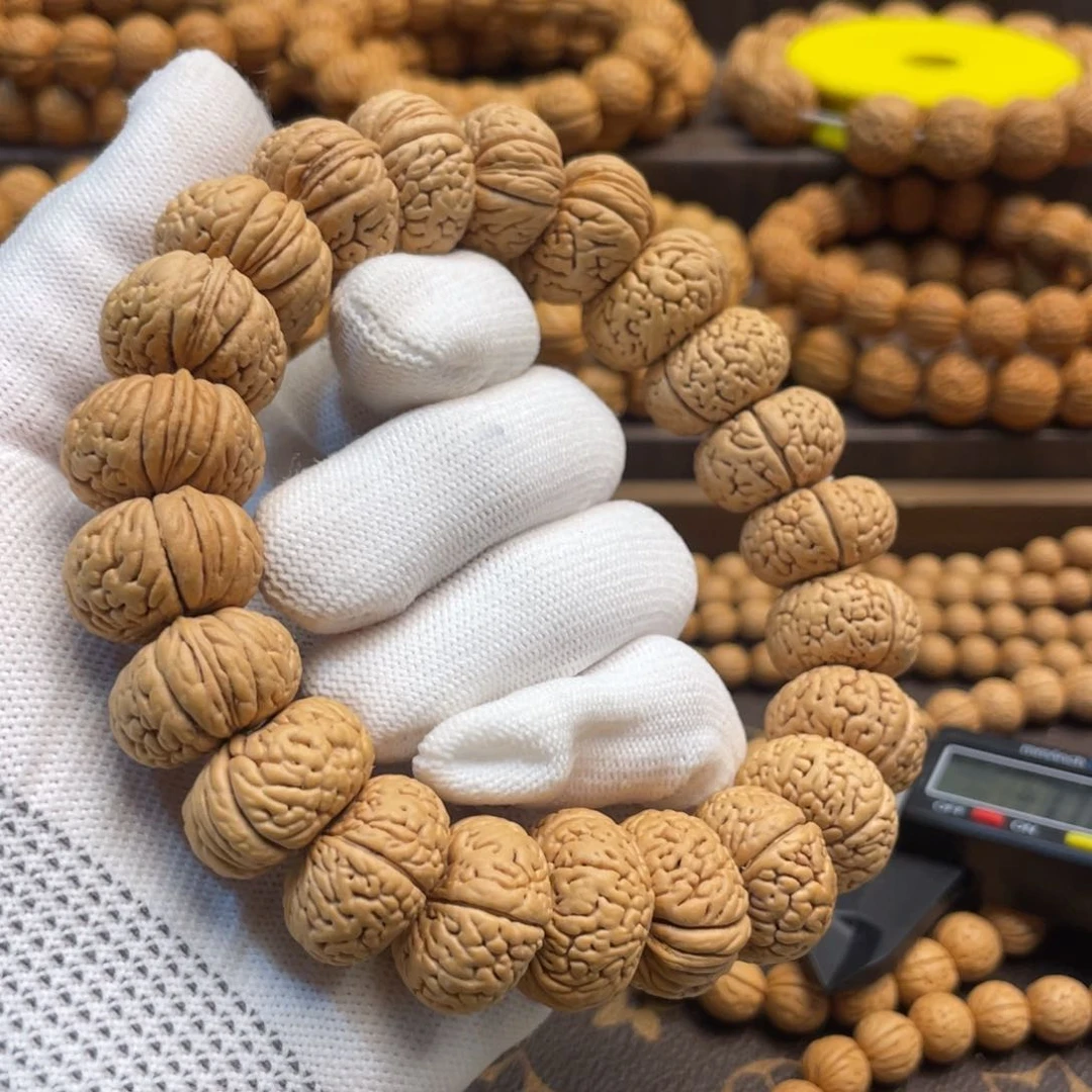 手串桃核龙鳞夹板精品