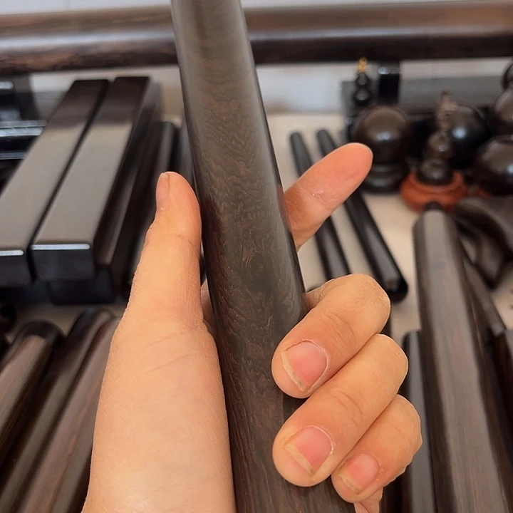 黑酸枝木类鸠**什紫光檀43公分