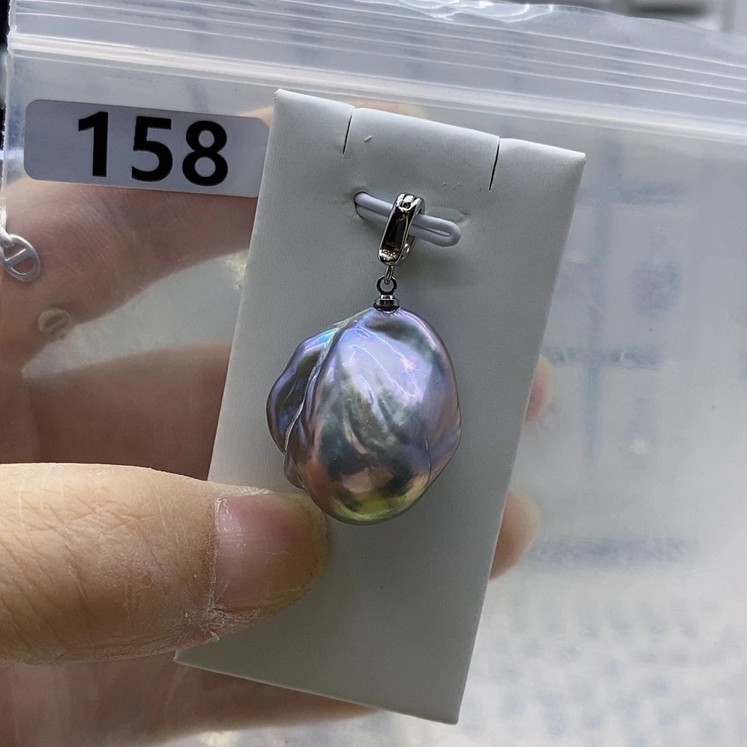 颈饰合金淡水珍珠