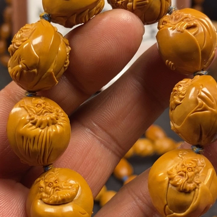 手串/手链橄榄核是***叔橄榄核钟馗