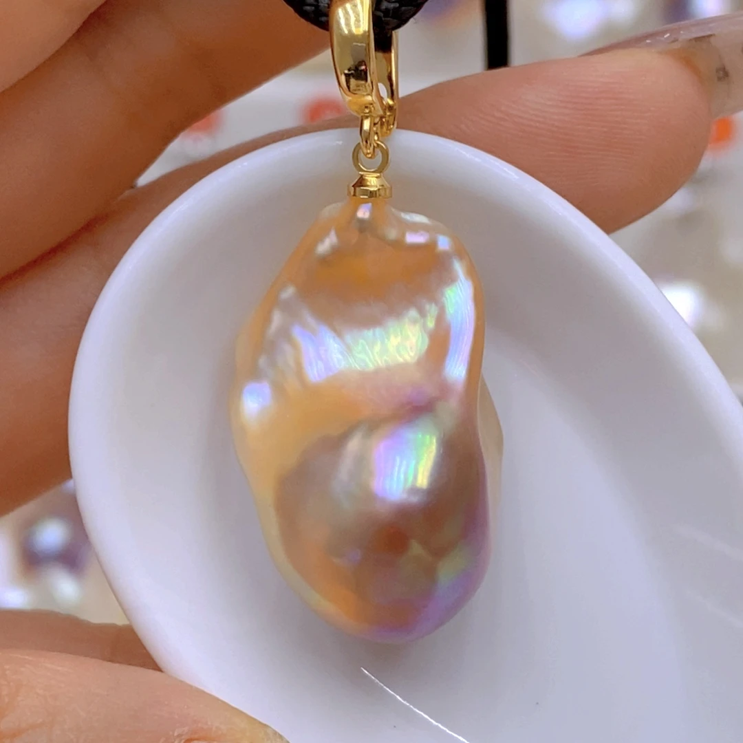 淡水珍珠耳饰未镶嵌