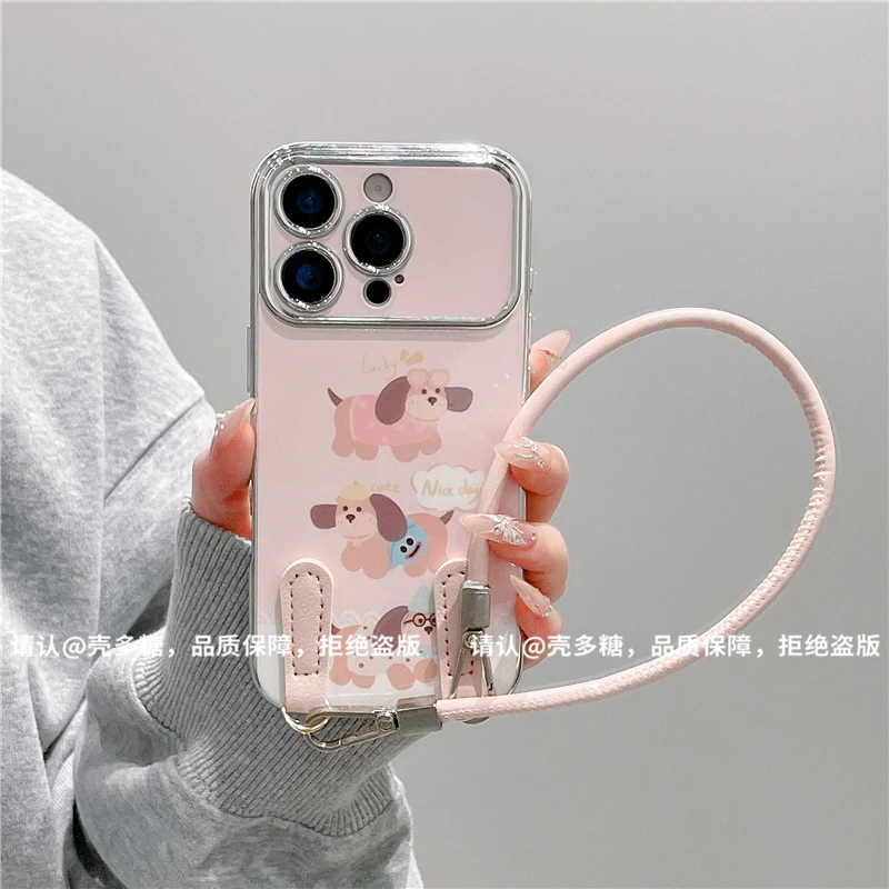 电镀大视窗适用苹果17iPhone/华为荣耀/OPPO/VIVO/小米手机壳爆款