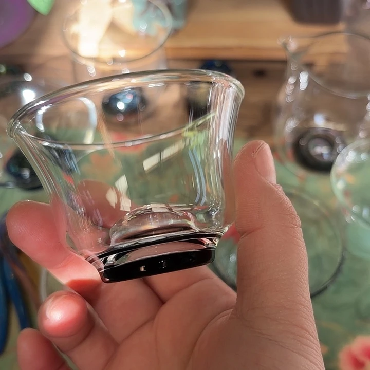 玻璃手工艺品玻璃茶器清杯